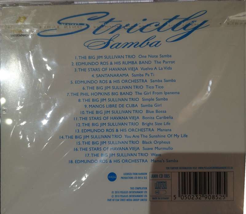 Strictly Samba - Classic Samba Dance Music (CD) [New]