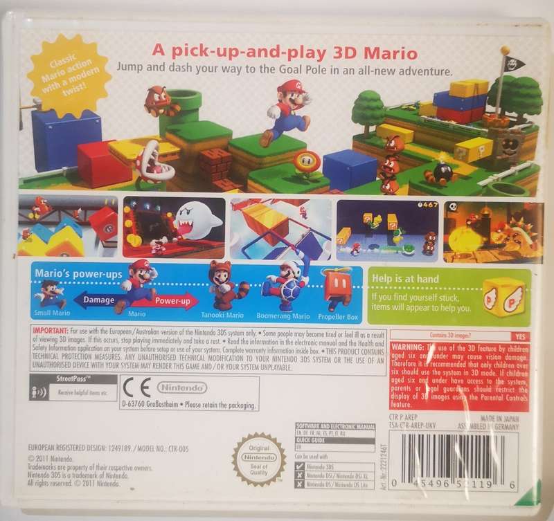 Super Mario 3D Land (Nintendo 3DS)
