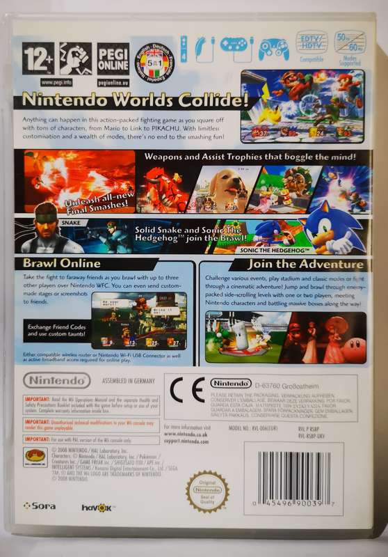Super Smash Bros Brawl (Wii)