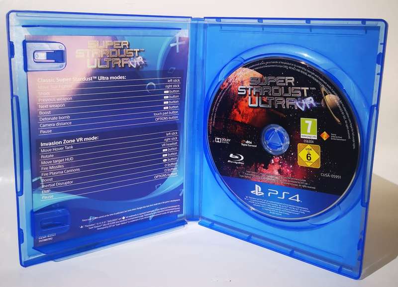 Super Stardust - Ultra VR (PS4 VR) / As New