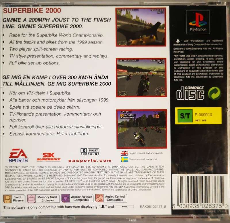 Superbike 2000 (PS1)