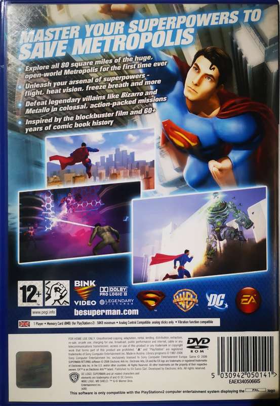 Superman Returns (PS2) 1