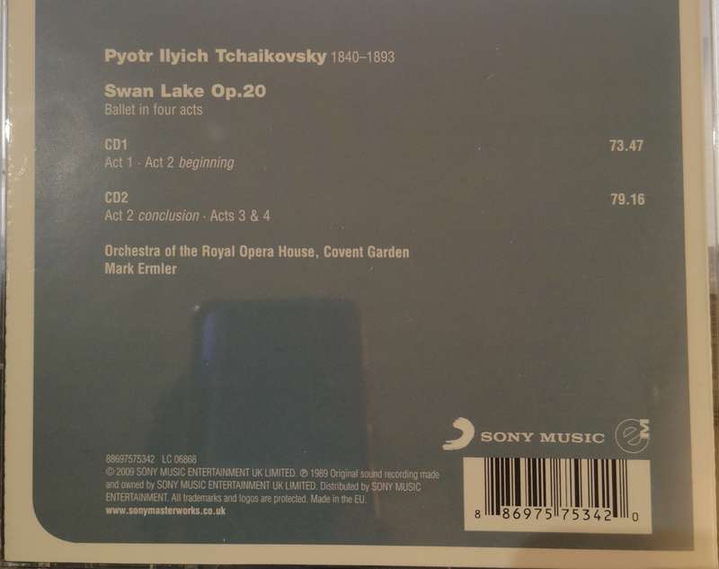Tchaikovsky - Swan Lake (2-CD)