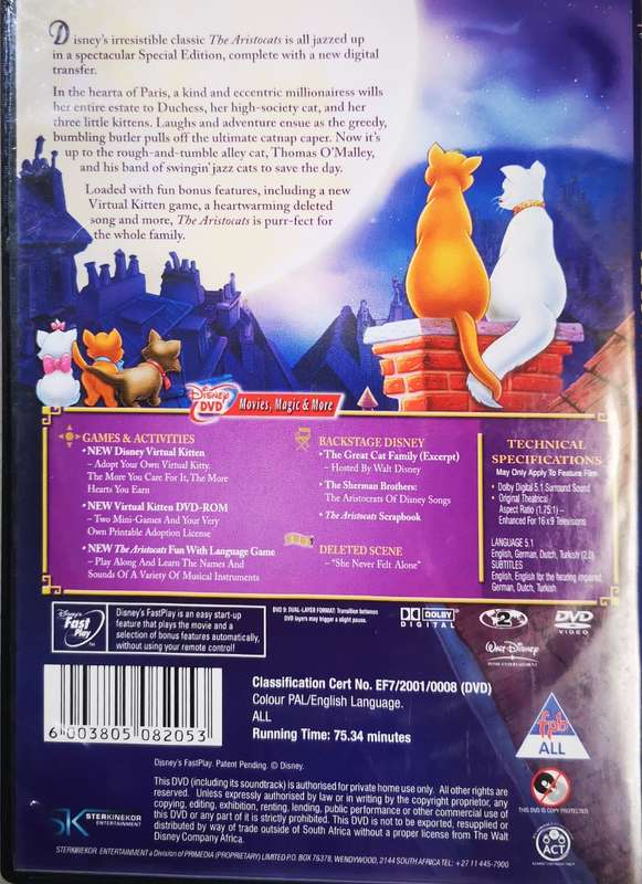 The Aristocats - Special Edition (DVD)