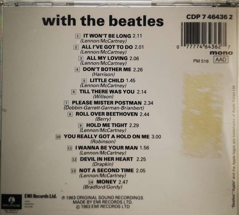 The Beatles - With The Beatles (CD)