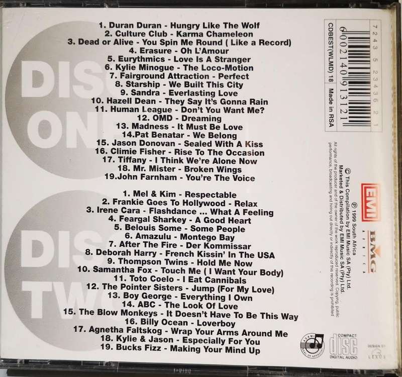 The Best Eighties Album in the World... Ever! Vol 2 (2-CD)