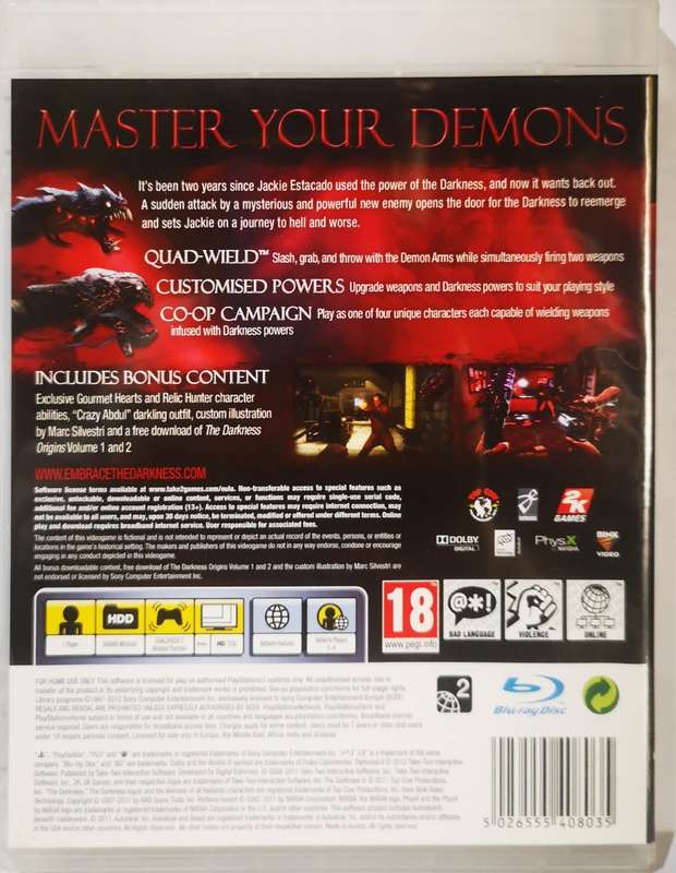 The Darkness II - Limited Edition (PS3)