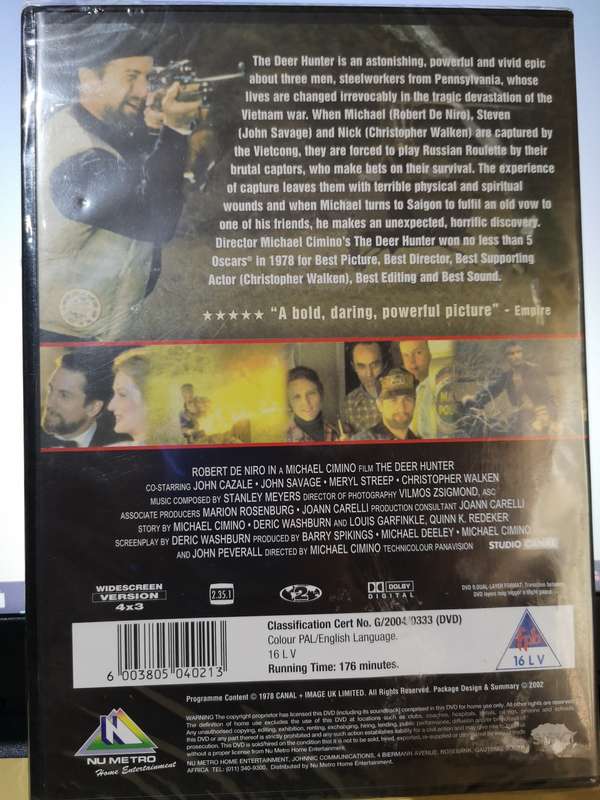 The Deer Hunter (DVD) [New]