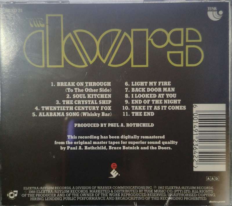 The Doors - The Doors (EKXD25) (CD)
