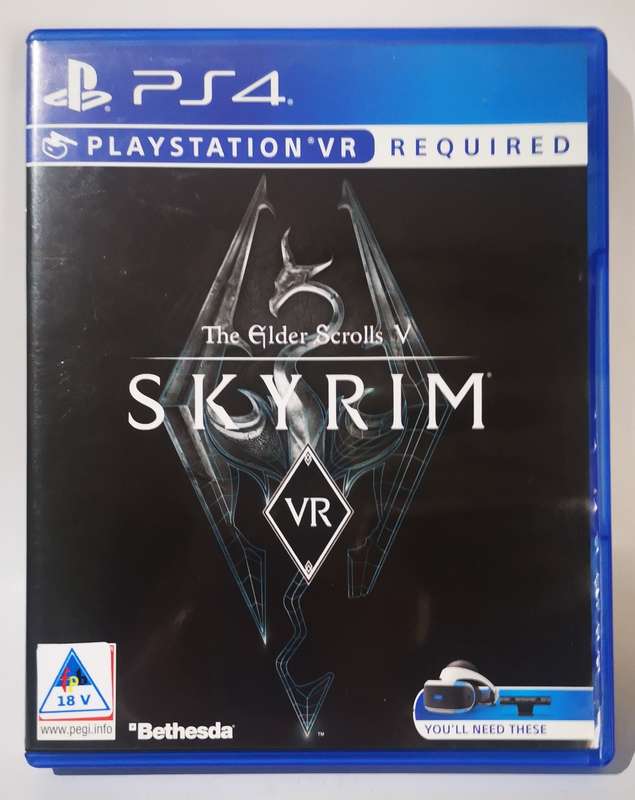 The Elder Scrolls V - Skyrim (PS4 VR) / As New