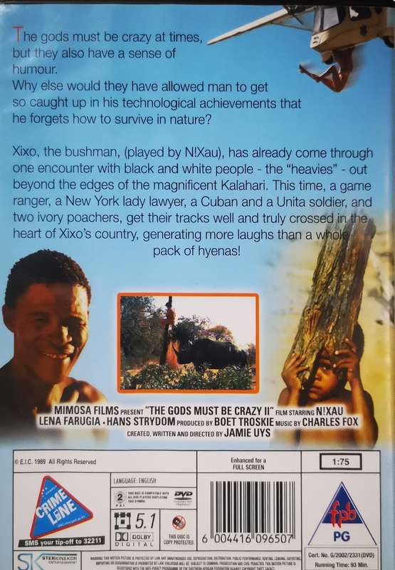 The Gods must be Crazy II (DVD)