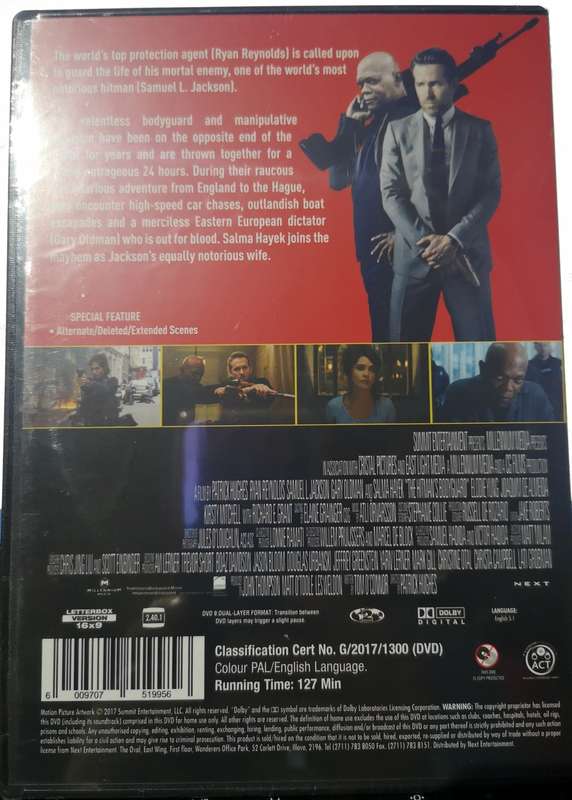 The Hitmans Bodyguard (DVD) [New]
