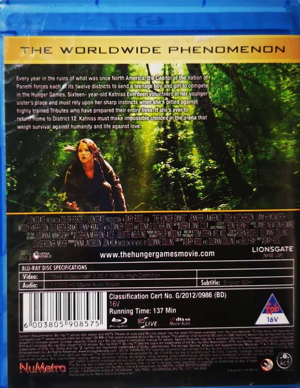 The Hunger Games (Blu-Ray)