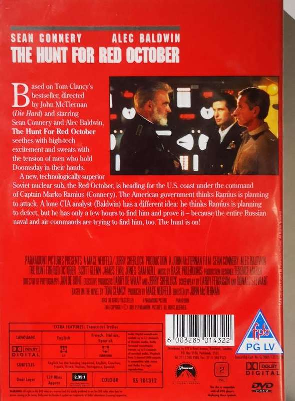 The Hunt for Red October (DVD)