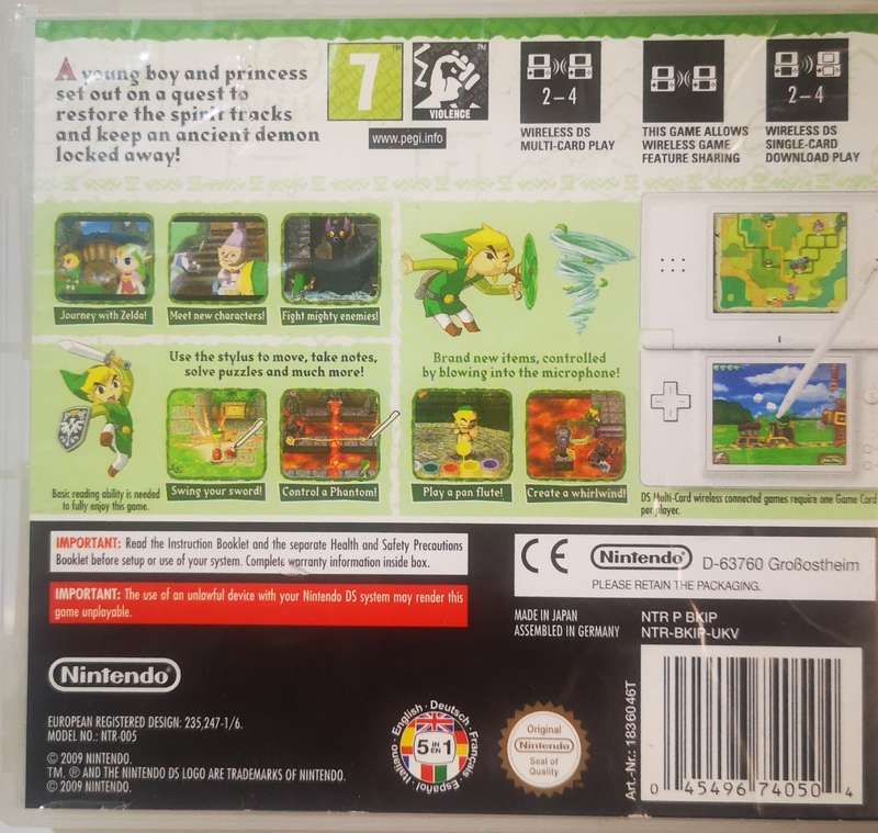 The Legend of Zelda - Spirit Tracks (Nintendo DS)