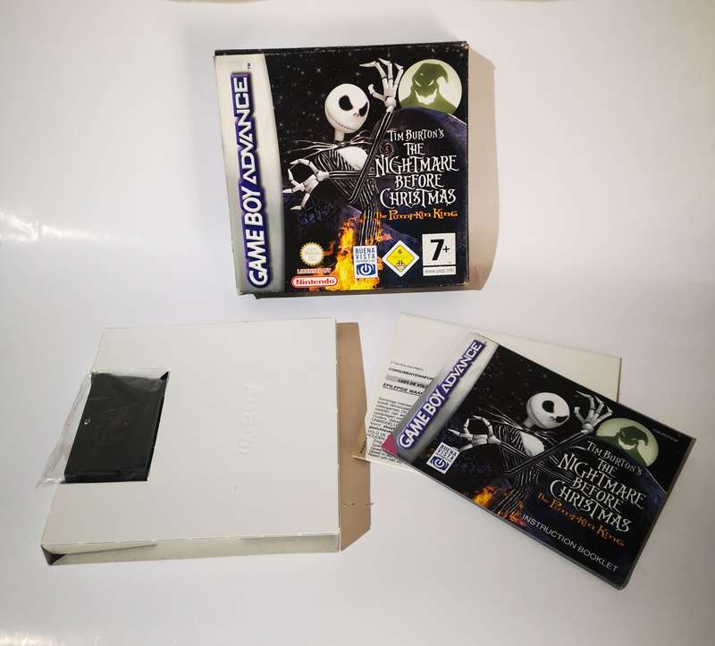 The Nightmare Before Christmas - The Pumpkin King (Game Boy Advance)