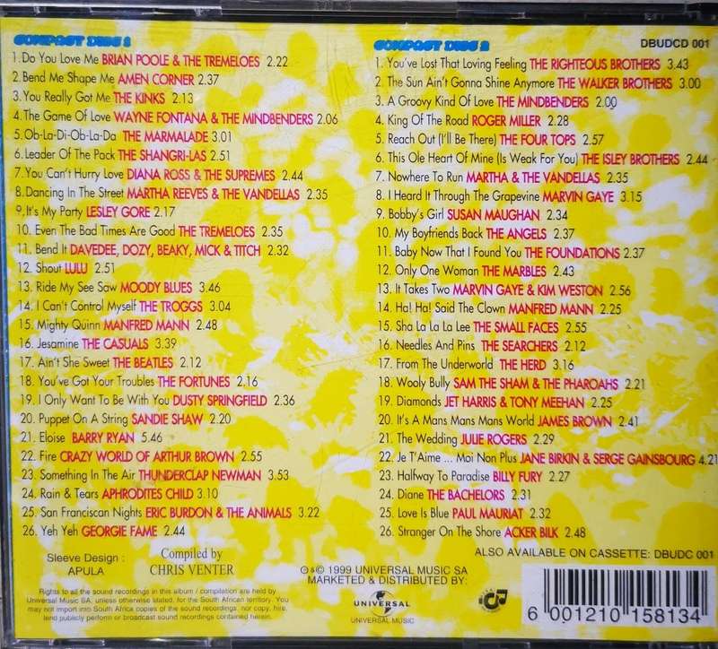 The No.1 60's Collection (2-CD)