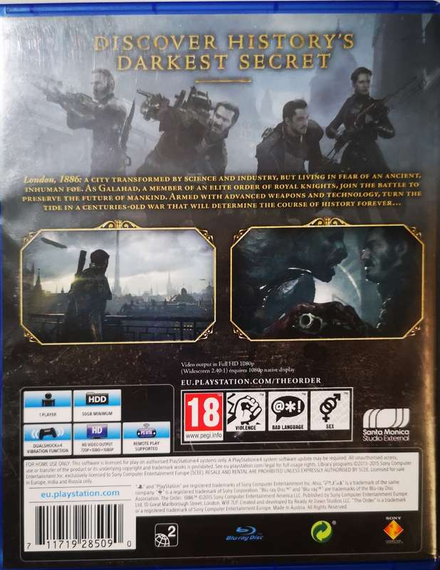 The Order 1886 (PS4)