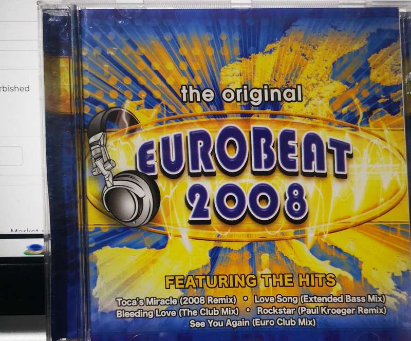 The Original Eurobeat 2008 (CD)