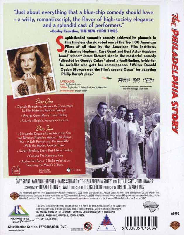 The Philadelphia Story (DVD)