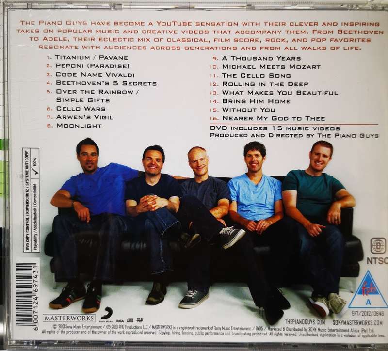The Piano Guys - The Piano Guys (2-CD+DVD)