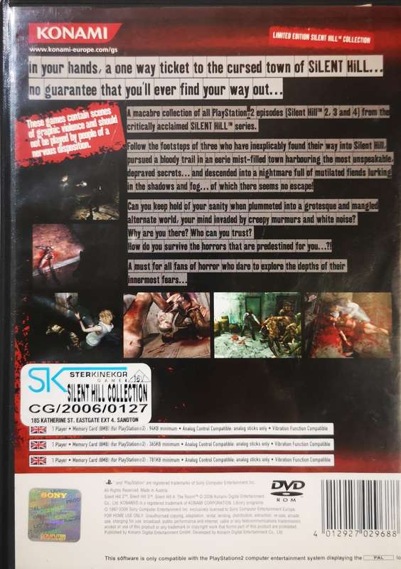The Silent Hill Collection - Limited Edition (PS2)