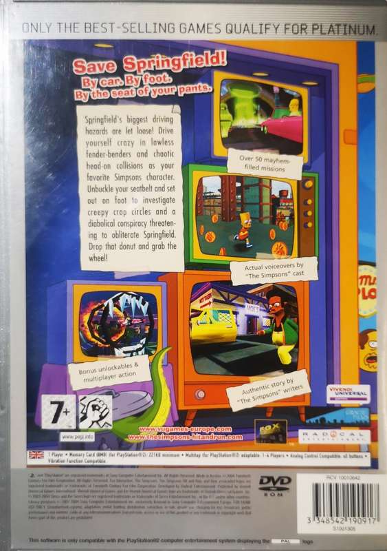The Simpsons - Hit & Run (PS2)