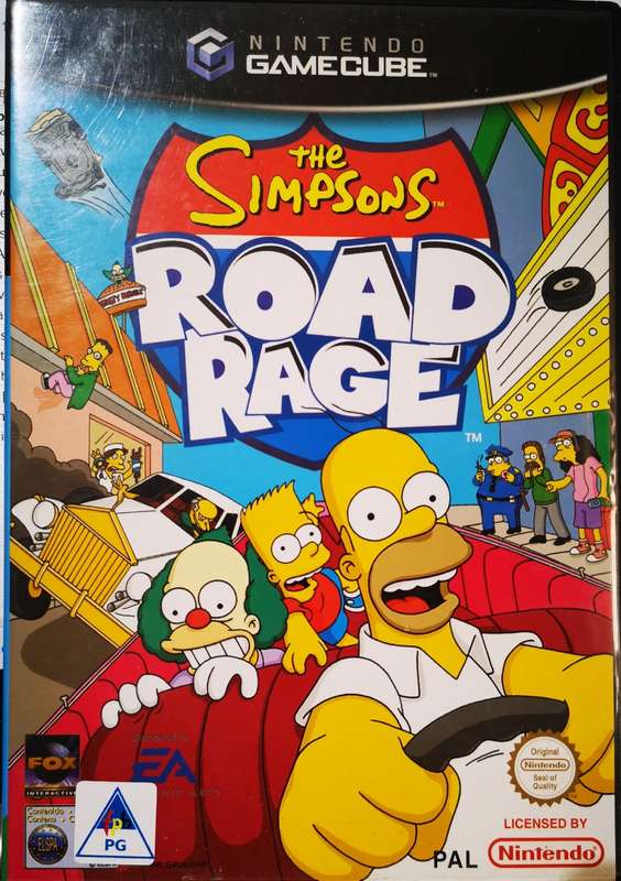 The Simpsons - Road Rage (Nintendo GameCube)