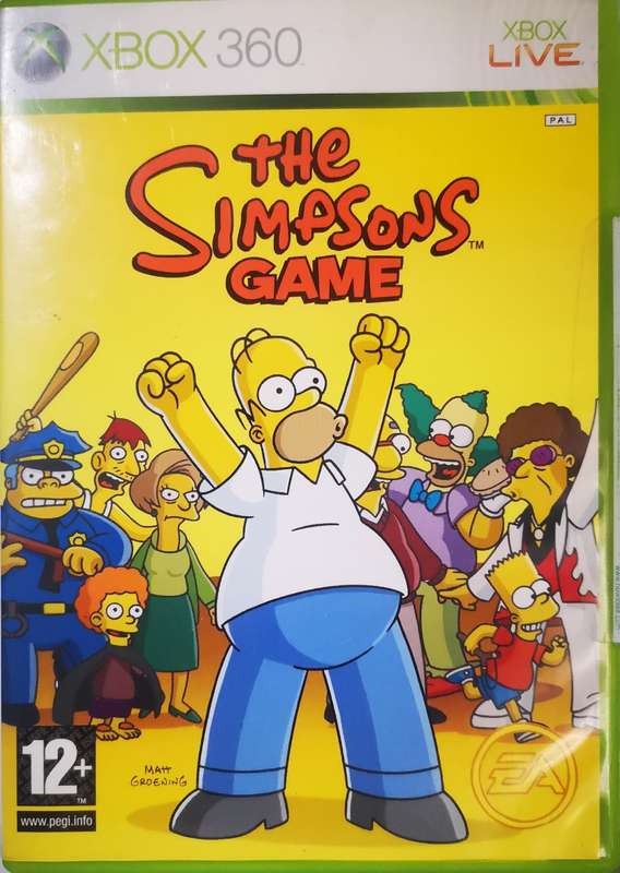 The Simpsons Game (XBOX 360)