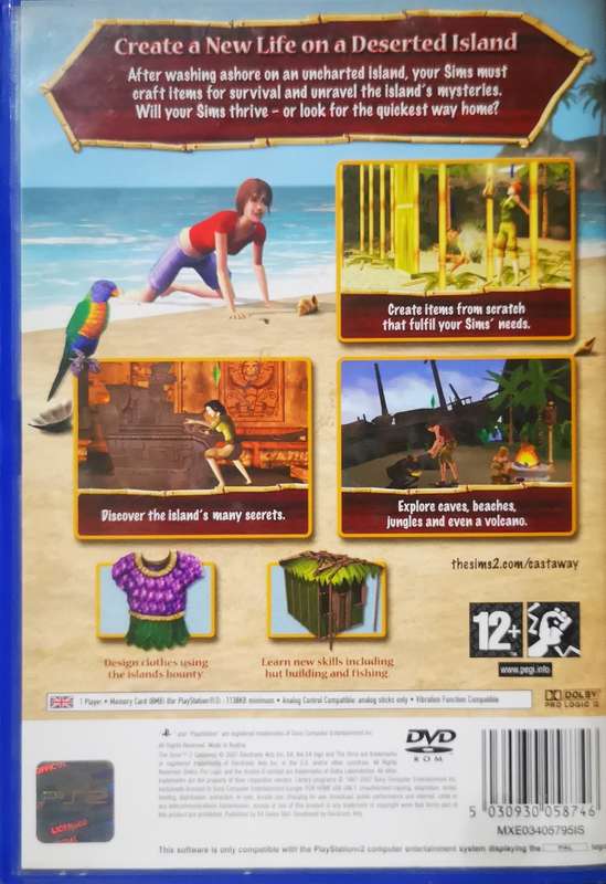 The Sims 2 - Castaway (PS2)