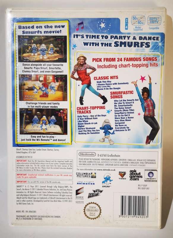 The Smurfs Dance Party (Wii)