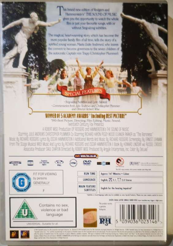 The Sound of Music - Sing-a-Long (DVD)
