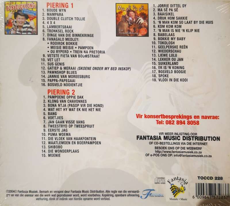 Thys die Bosveldklong - Korrektiewe Afrikaans/Ma se Pa se (3-CD)