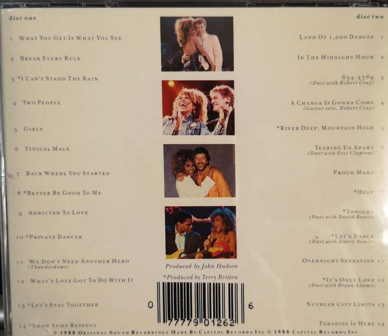 Tina Turner - Tina Live In Europe (2-CD)