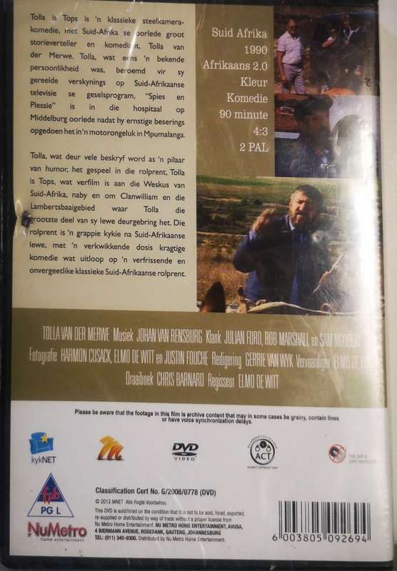 Tolla is Tops (DVD) [New]