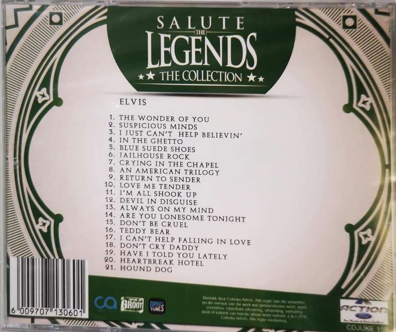 Touch of Class - Salute the Legends The Collection - Elvis (CD) [New]