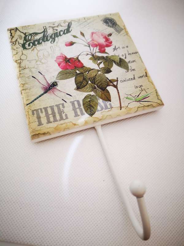 Towel Hook - Rose