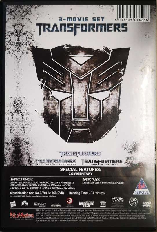 Transformers 3-Movie Set (3-DVD)