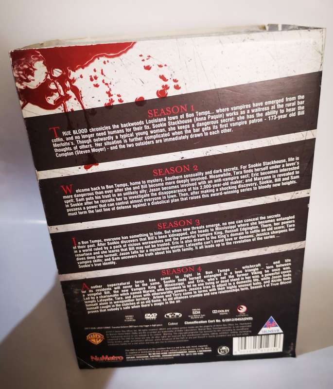 True Blood - Complete Season 1-4 (4-DVD Box Set) [New]