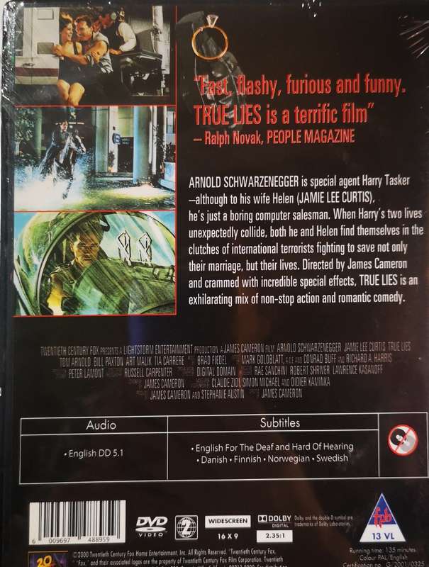 True Lies (Arnold Schwarzenegger) (DVD) [New]