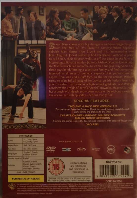 Two and a Half Men - Season 9 (DVD) [New]