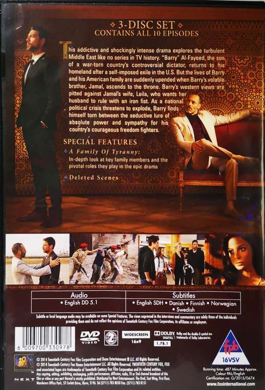 Tyrant - Season 1 (3-DVD)