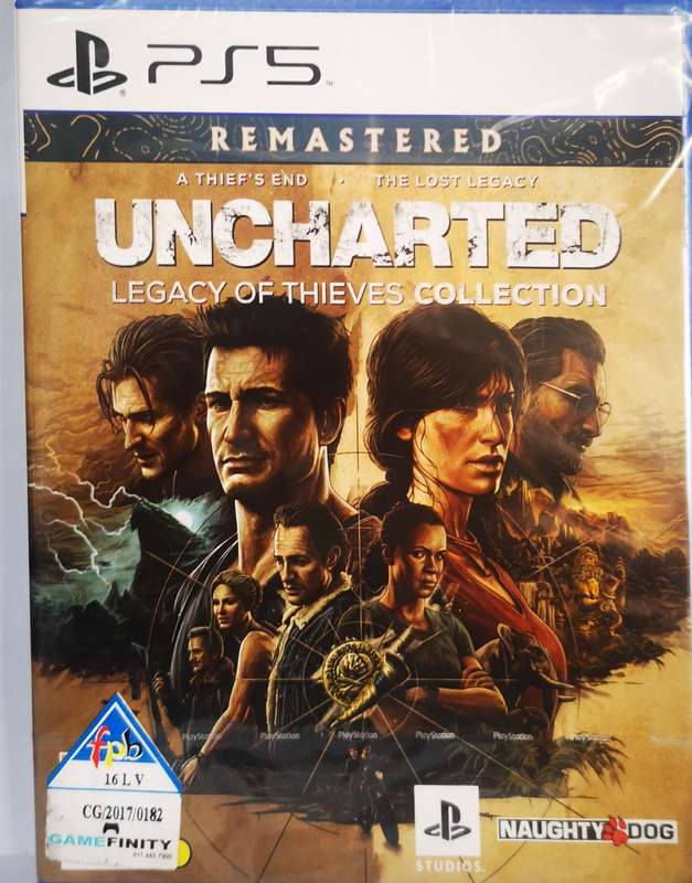 Uncharted - Legacy of Thieves Collection (Remastered) (PS5) [New]