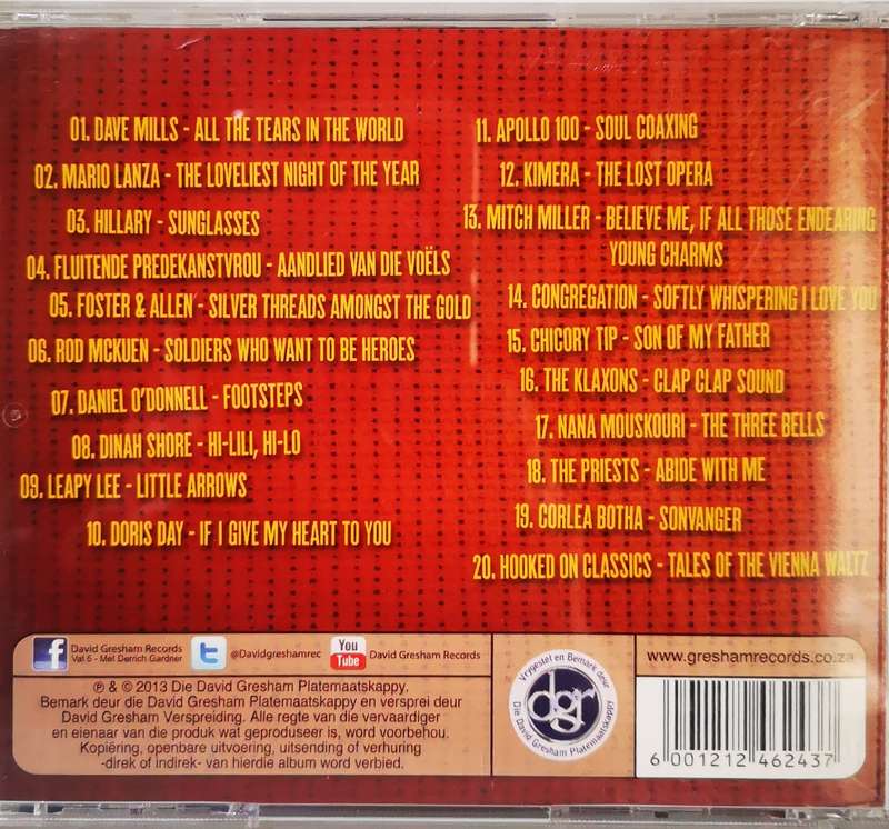 Vat 5 - Vol 3 (Met Derrich Gardner) Various Artists (RSG) (CD)