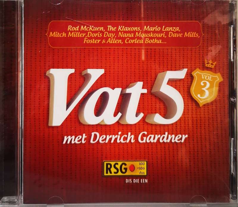 Vat 5 - Vol 3 (Met Derrich Gardner) Various Artists (RSG) (CD)