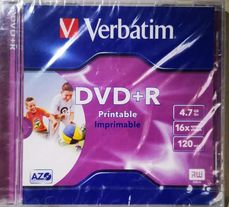 Verbatim DVD+R [New]
