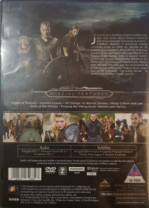 Vikings - Season 1 (3-DVD)