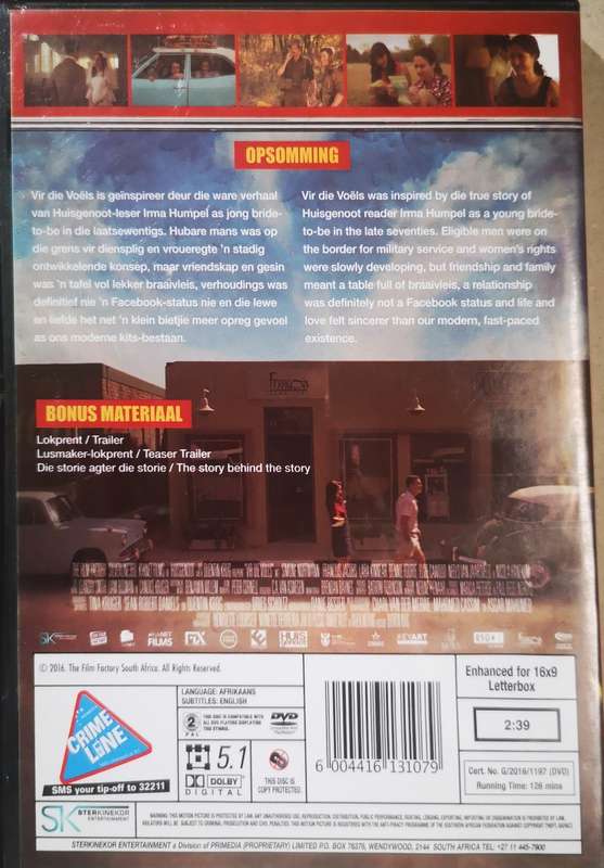 Vir die Voels (DVD) [As New]
