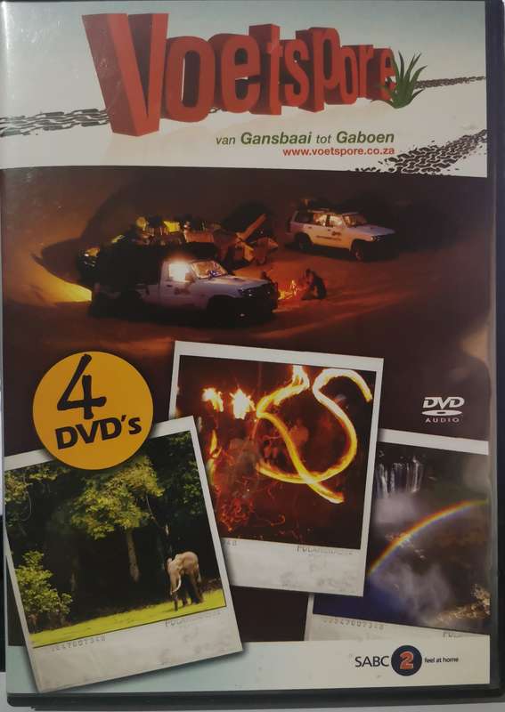 Voetspore 5 - Van Gansbaai Tot Gaboen (4-DVD)