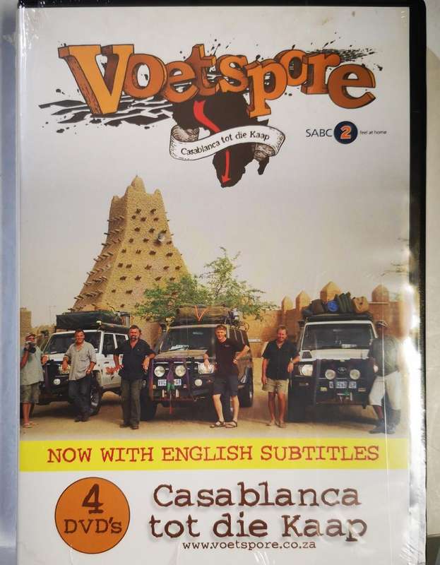 Voetspore 7 - Casablanca tot die Kaap (4-DVD) [New]